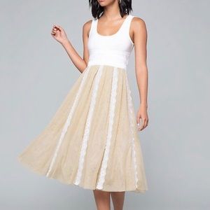 Bebe Misty Tulle Dress